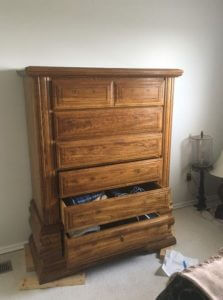 Dresser Before